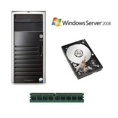 Kit Servidor Proliant Ml110 G6 Xeon X3430   2 Gb Memoria Ram   Hdd 250gb   Windows Server 2008 Foundation R2 Proliant 
